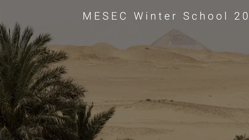 MESEC WinterSchool 2022